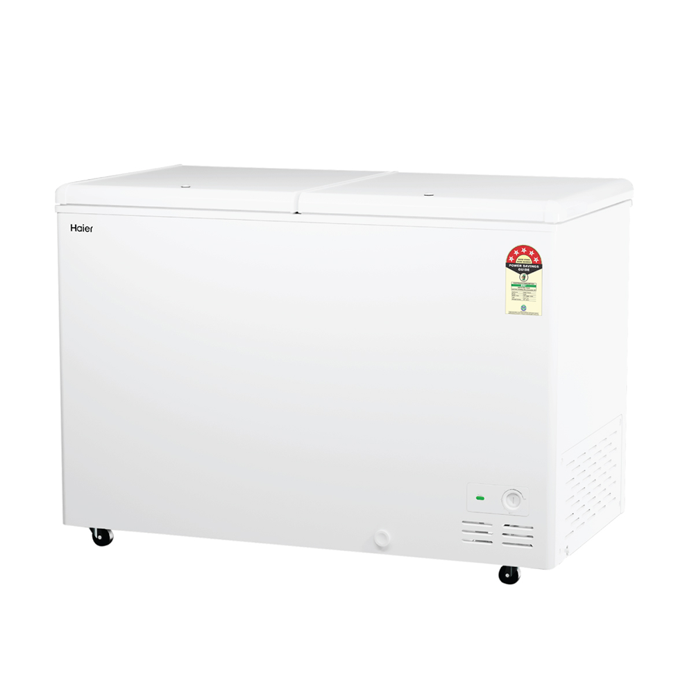 Haier Deep Freezer 588L, Hard Top Convertible Double Door (White)